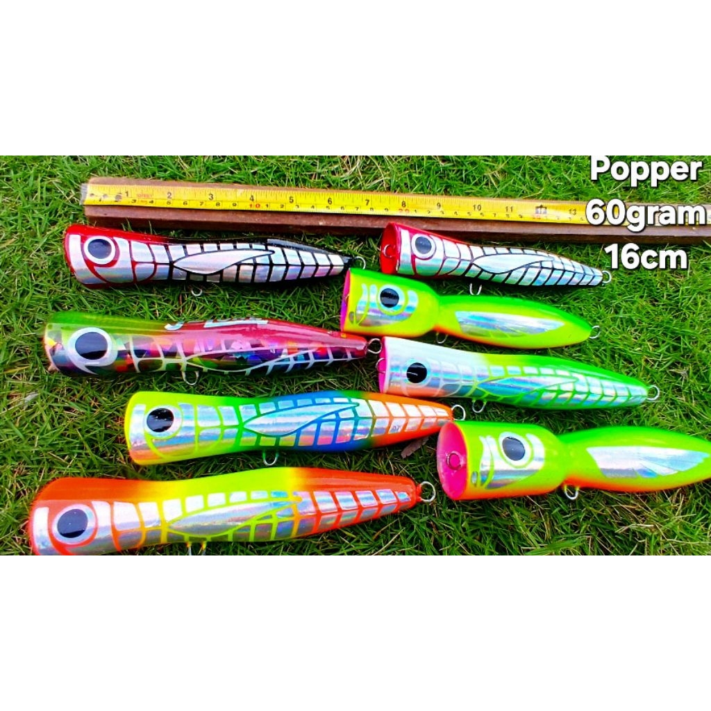 Popper 60gram panjang 16cm