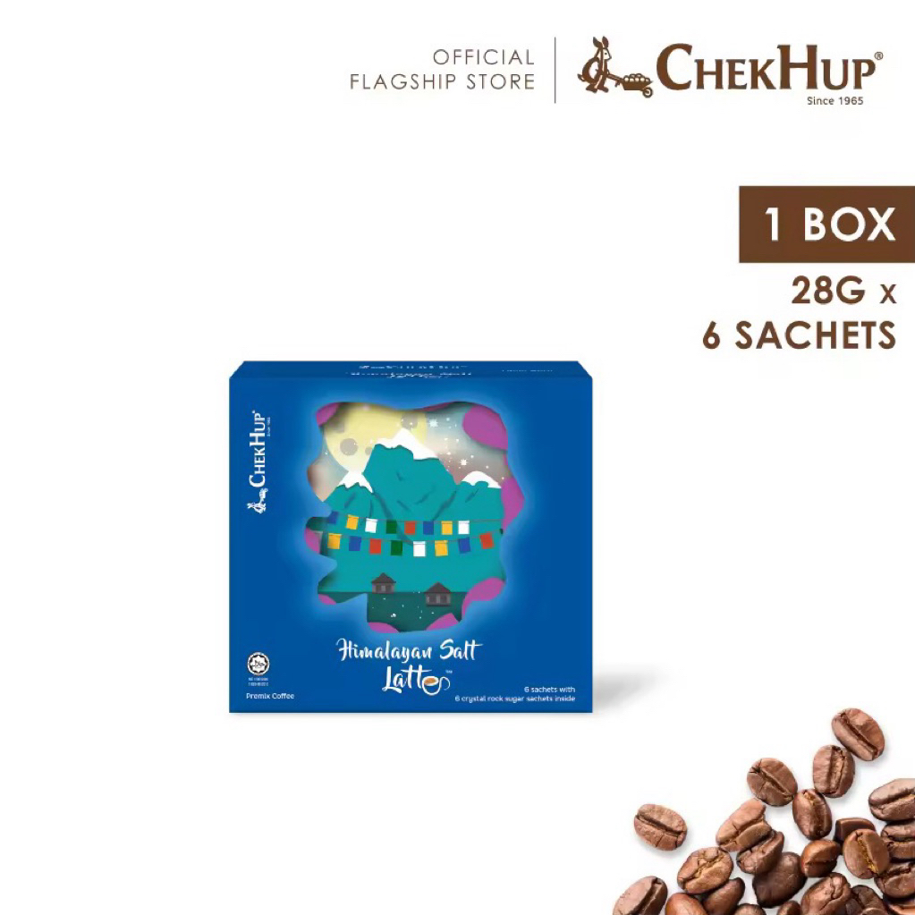

[PRE ORDER 18 September 2025] Chek Hup Himalayan Salt Latte (28g x 6s)