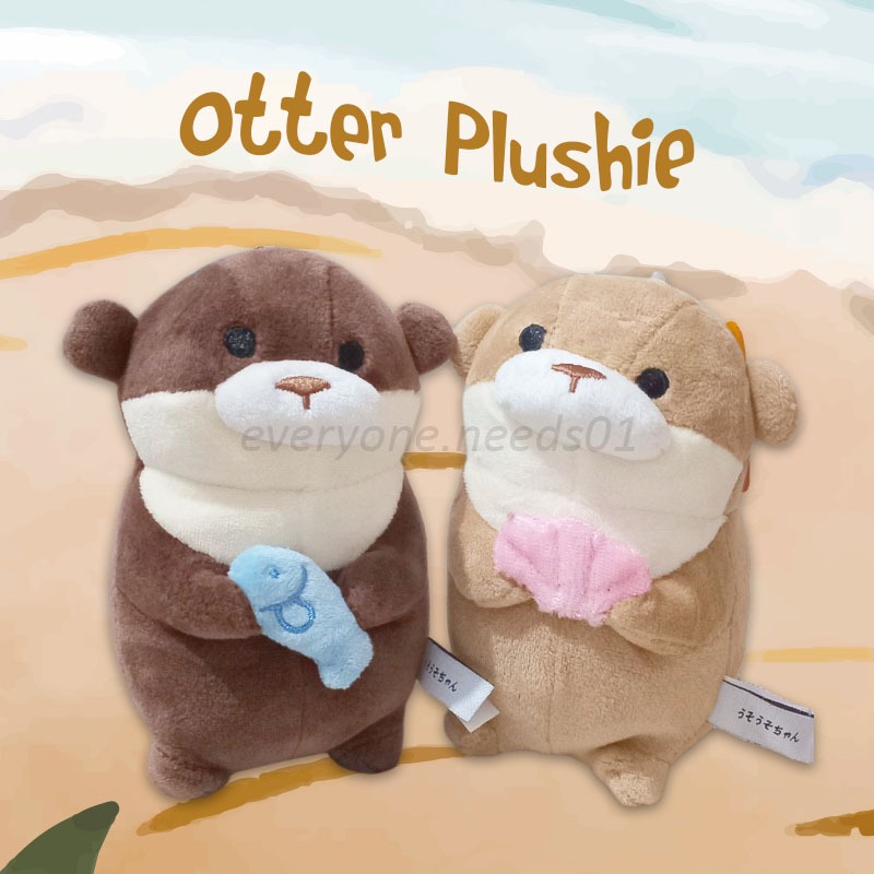 Otter Preloved and New Plushie | Boneka Otter Preloved dan Baru