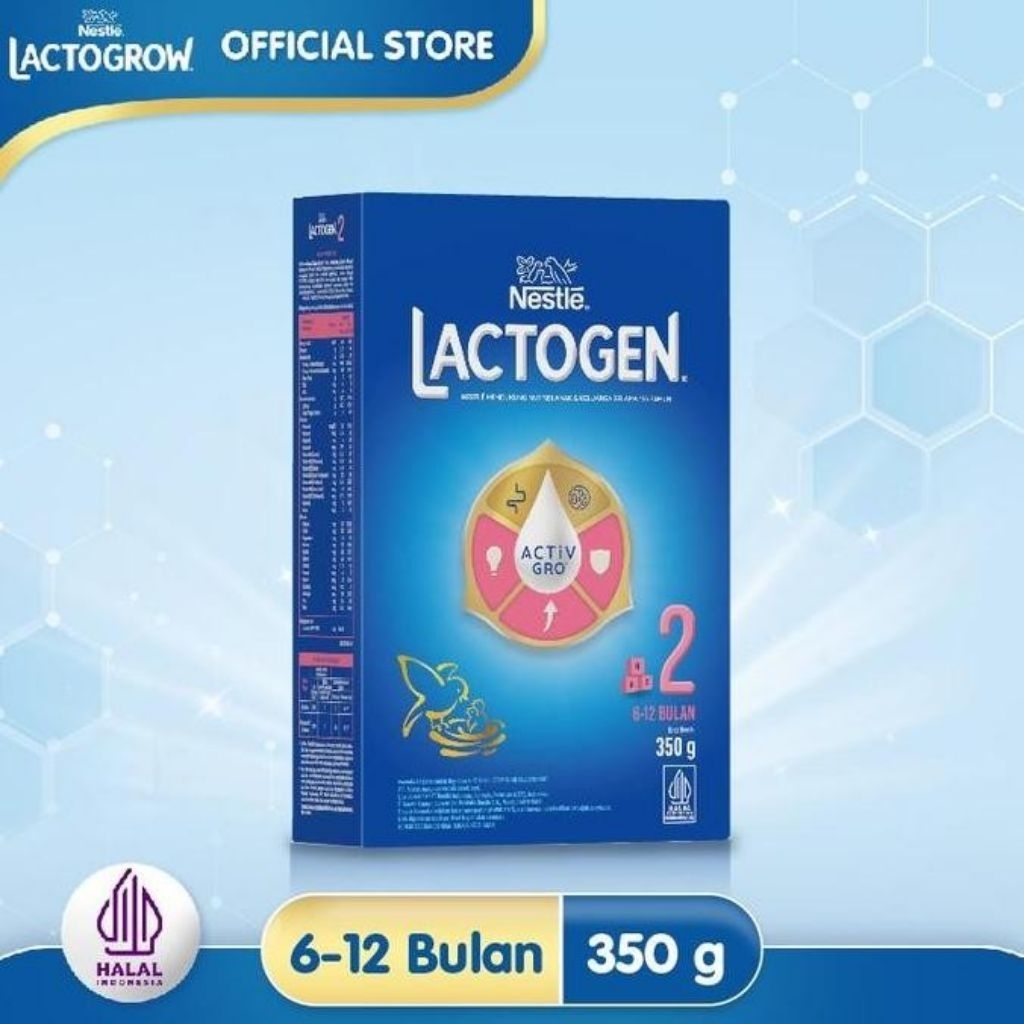 

LACTOGEN 2 USIA 6-12 BULAN 350GR
