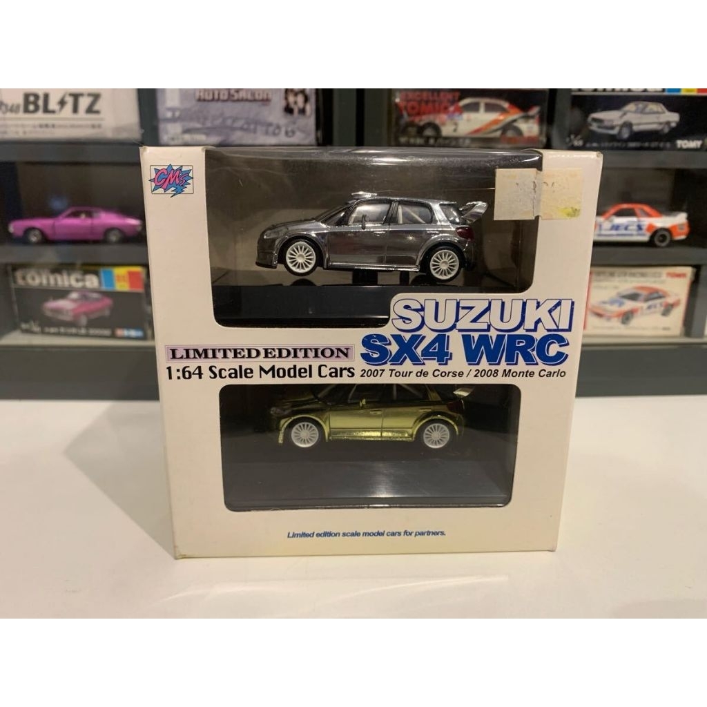 Diecast Suzuki SX4 Rally WRC skala 64