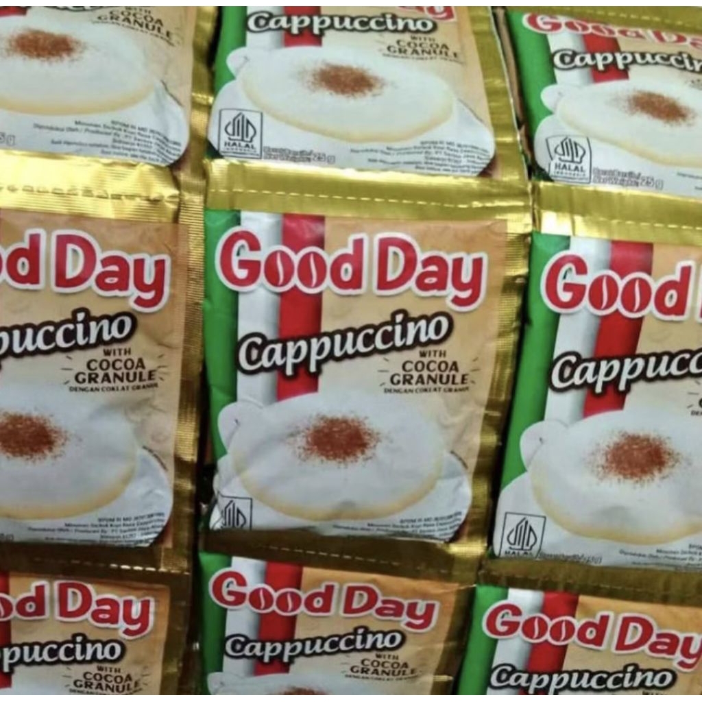 

Goodday cappucino with cocoa granule 1 renteng