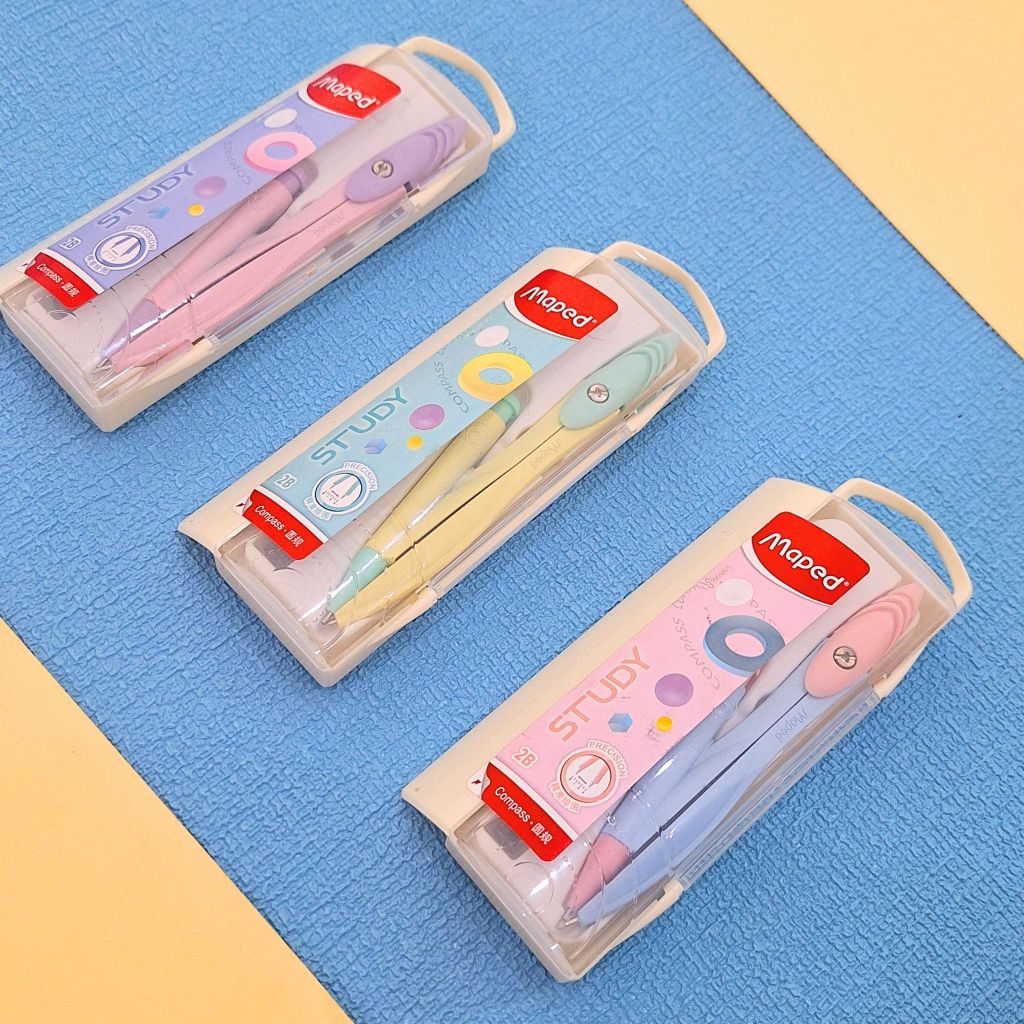 

Maped Jangka Compass Study Pastel Mekanik 0.5cm Limited Edition