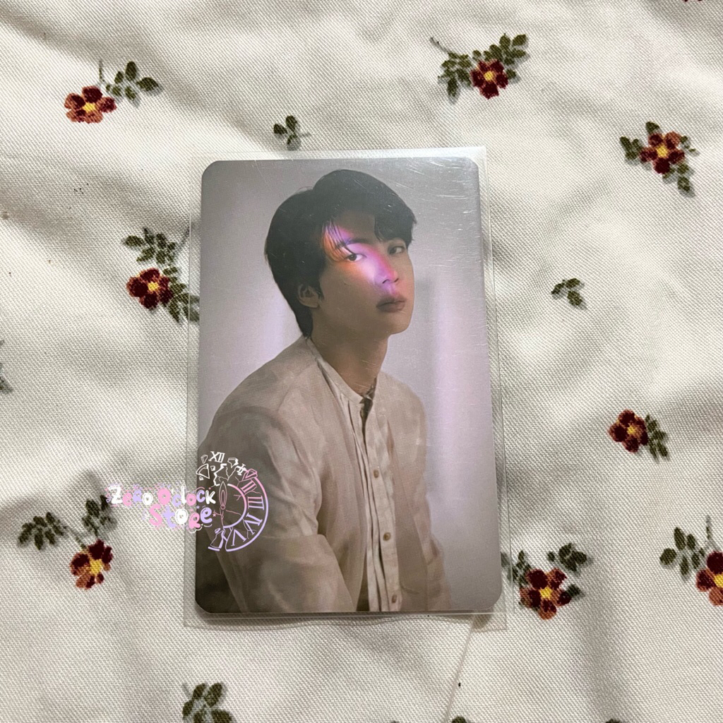 [Ready Stock] Official Photocard BTS Jin Lucky Draw/LD Proof M2U