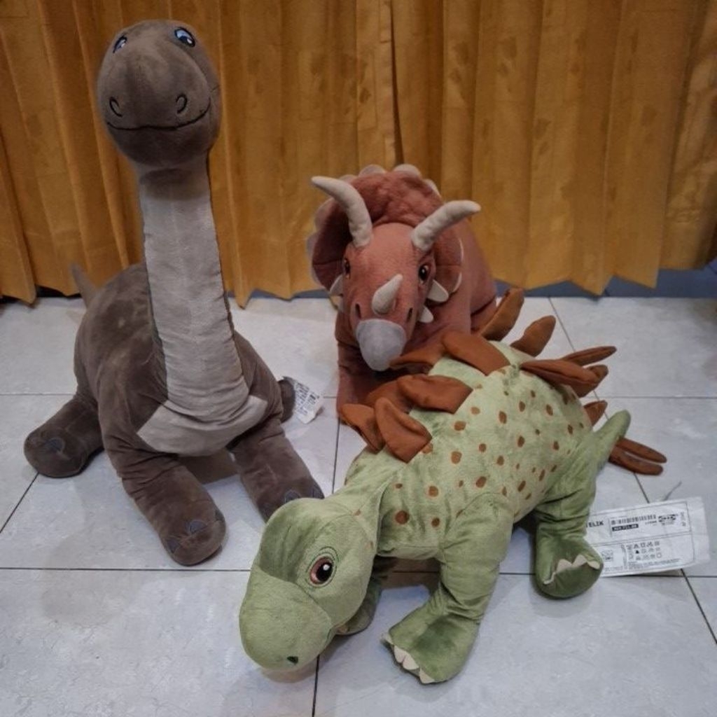 Boneka Dinosaurus boneka original ikea jumbo