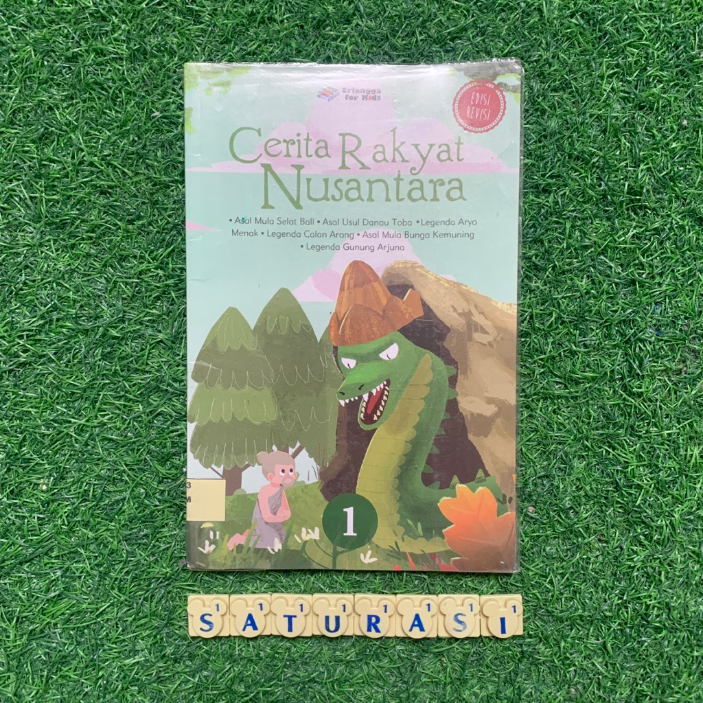 (Saturasi Preloved) Cerita Rakyat Nusantara 1 - Buku Cerita Anak