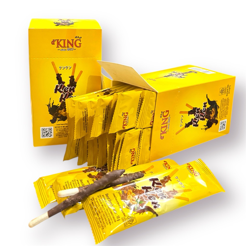 

coklat KEN KEN - biskuit stick lapis coklat dan kacang mede isi 20pcs