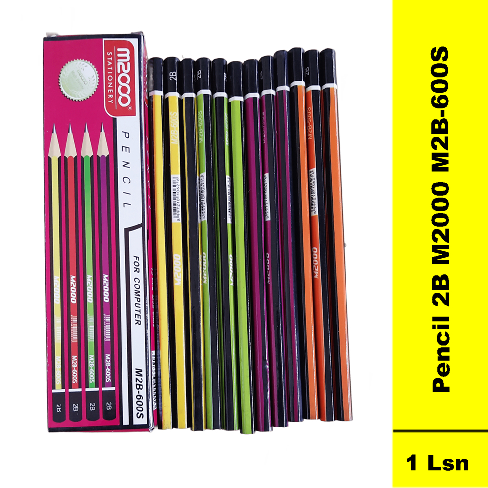 

1 Kotak Pensil 2B M2000 M2B-600S Isi 12 Pcs