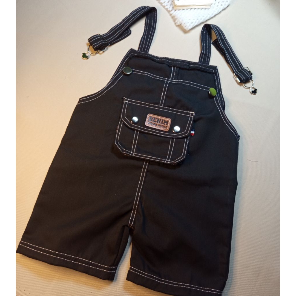 Overoll Baju Kodok Anak laki-laki Perempuan Kantong Kargo/Jumsuit Celana Pendek Anak Laki-laki