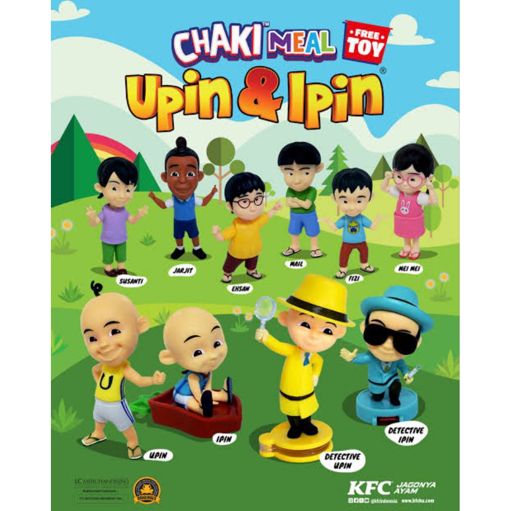 Chaki Meal KFC Upin Ipin 2025