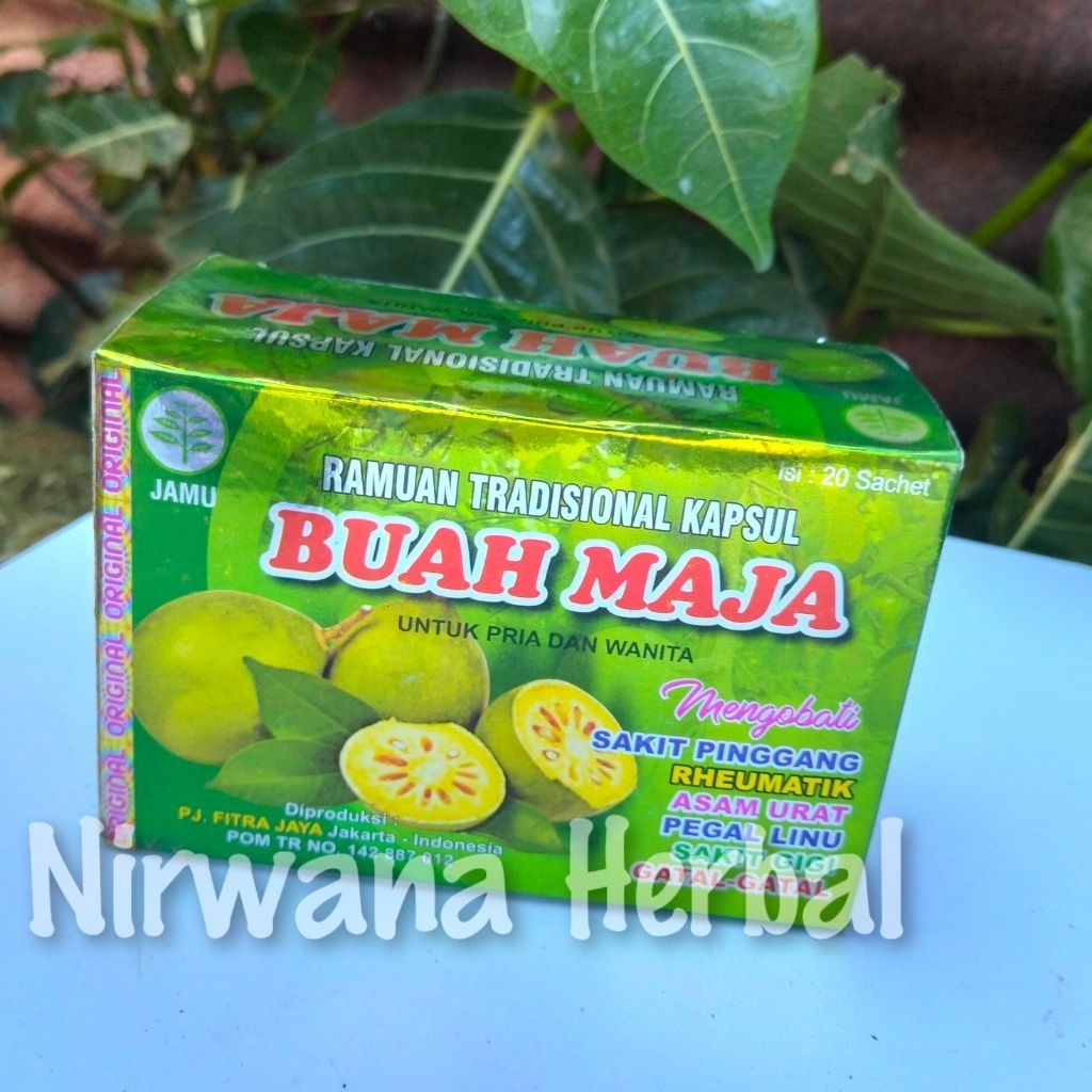

(COD) BUAH MAJA Kapsul Box Original