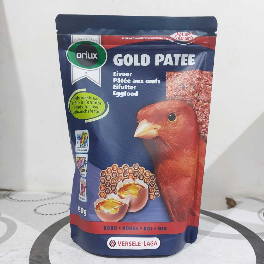 Gold Patte Red atau red patte pakan Burung import untuk Kenari Merah dan bisa untuk ef Lovebird