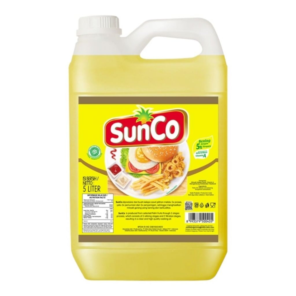 

Minyak goreng Sunco 5 Liter