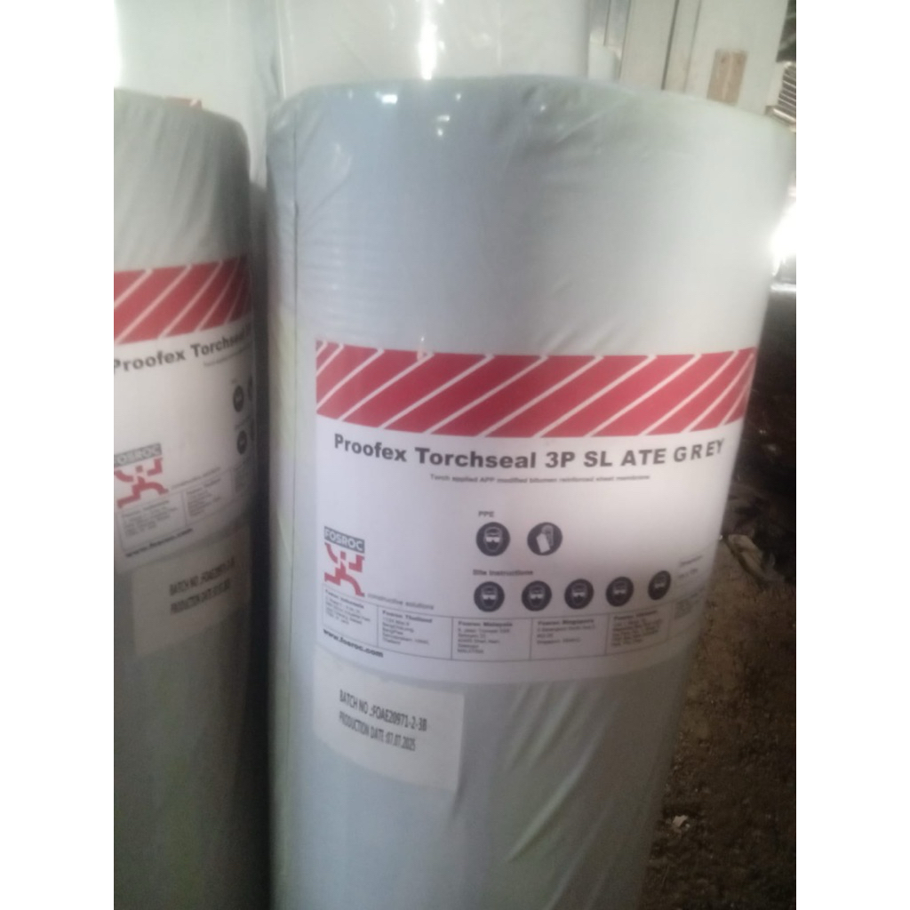 Fosroc Membrane 3P Slate Gray Waterproofing
