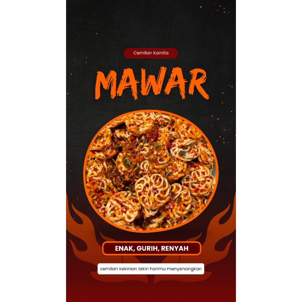 

Seblak Mawar homemade