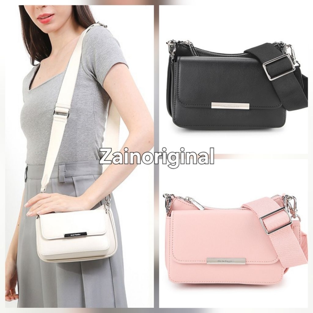 ORIGINAL HUSH PUPPIES SADIE SLING NEW ARRIVAL MODEL TERBARU DAPAT 2 TAS