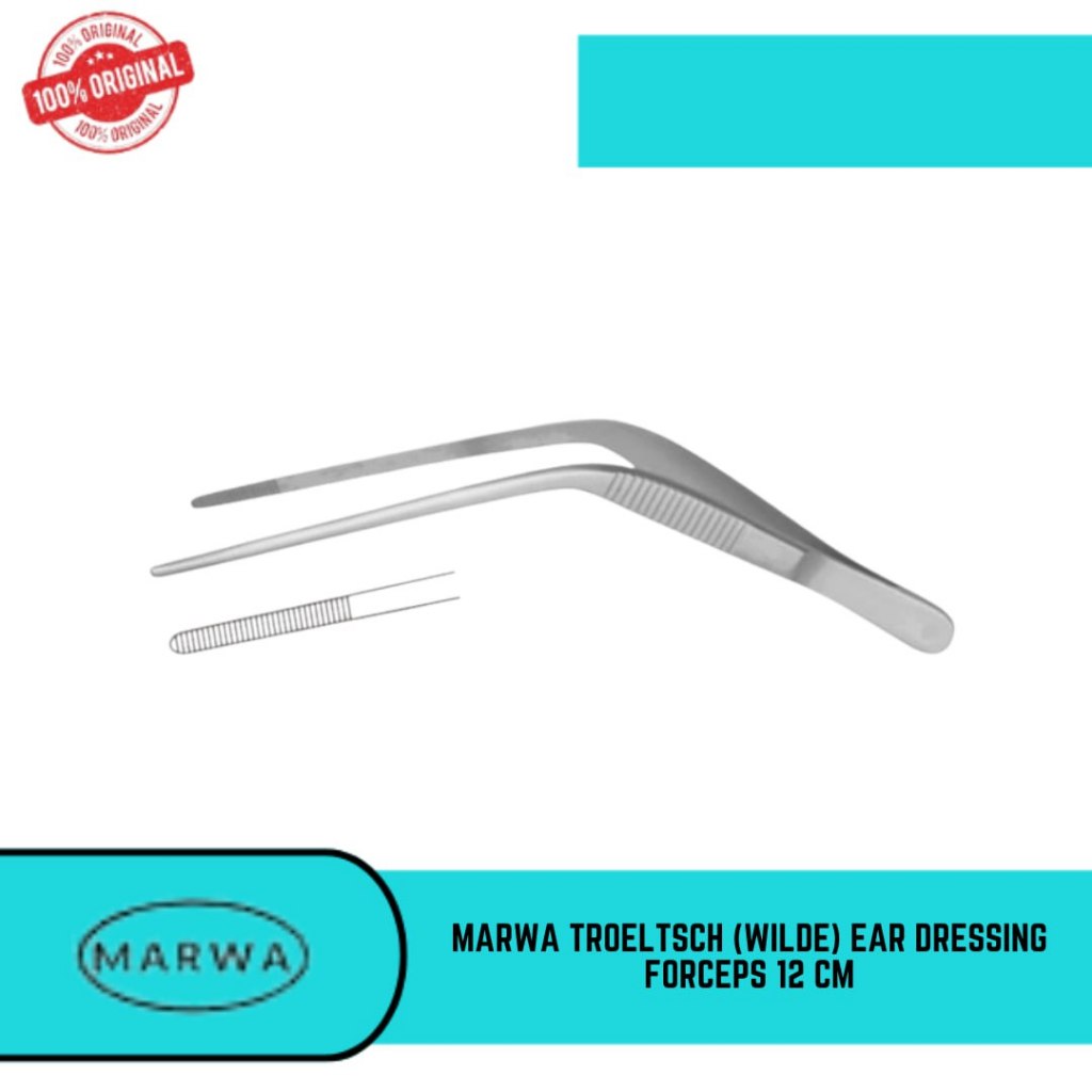 Marwa Troeltsch (Wilde) Ear Dressing Forceps 12 CM