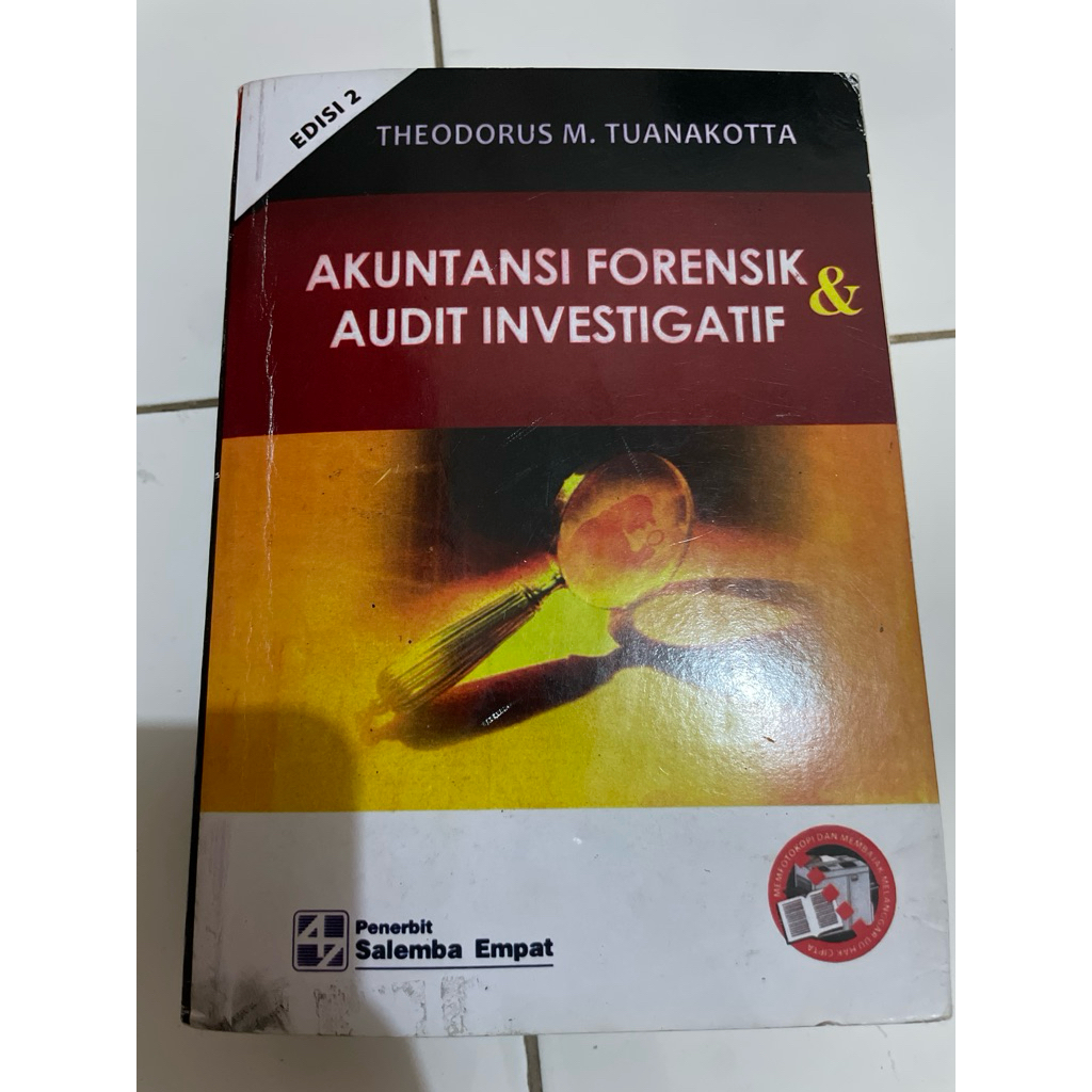 Buku Akuntansi Forensik & Audit Investigatif