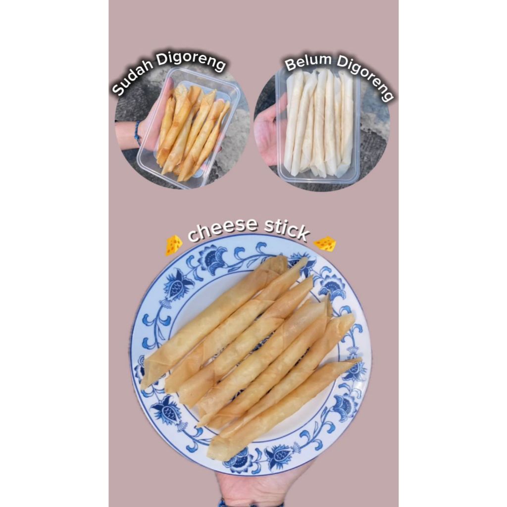 

Keju aroma/Cheese Stick termurah isi 10 pcs