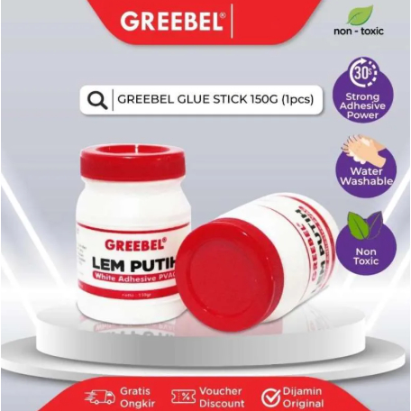 

GREEBEL Lem Kertas White Glue 150 Gram