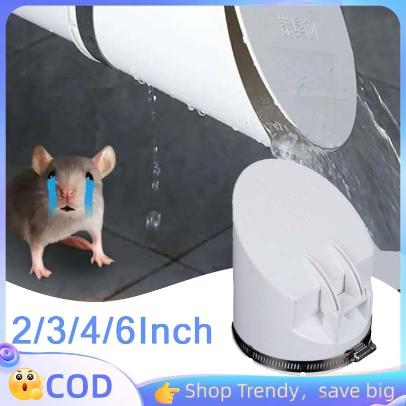 Backflow Valve 2/3/4/6 Inch back Flow Valve rucika Backflow Valve Pembuangan Saluran Pipa Pvc