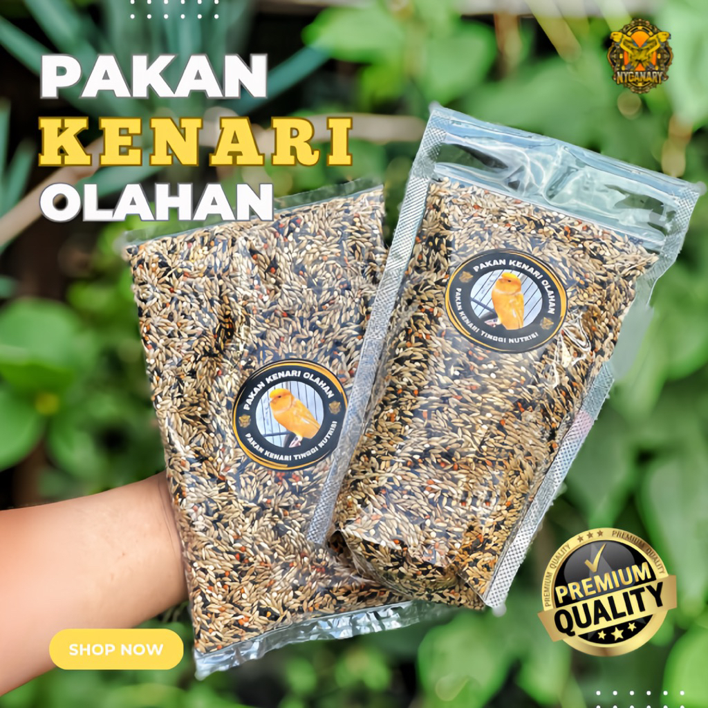 Pakan kenari murah tinggi nutrisi | pakan ternak | pakan harian | pakan anakan
