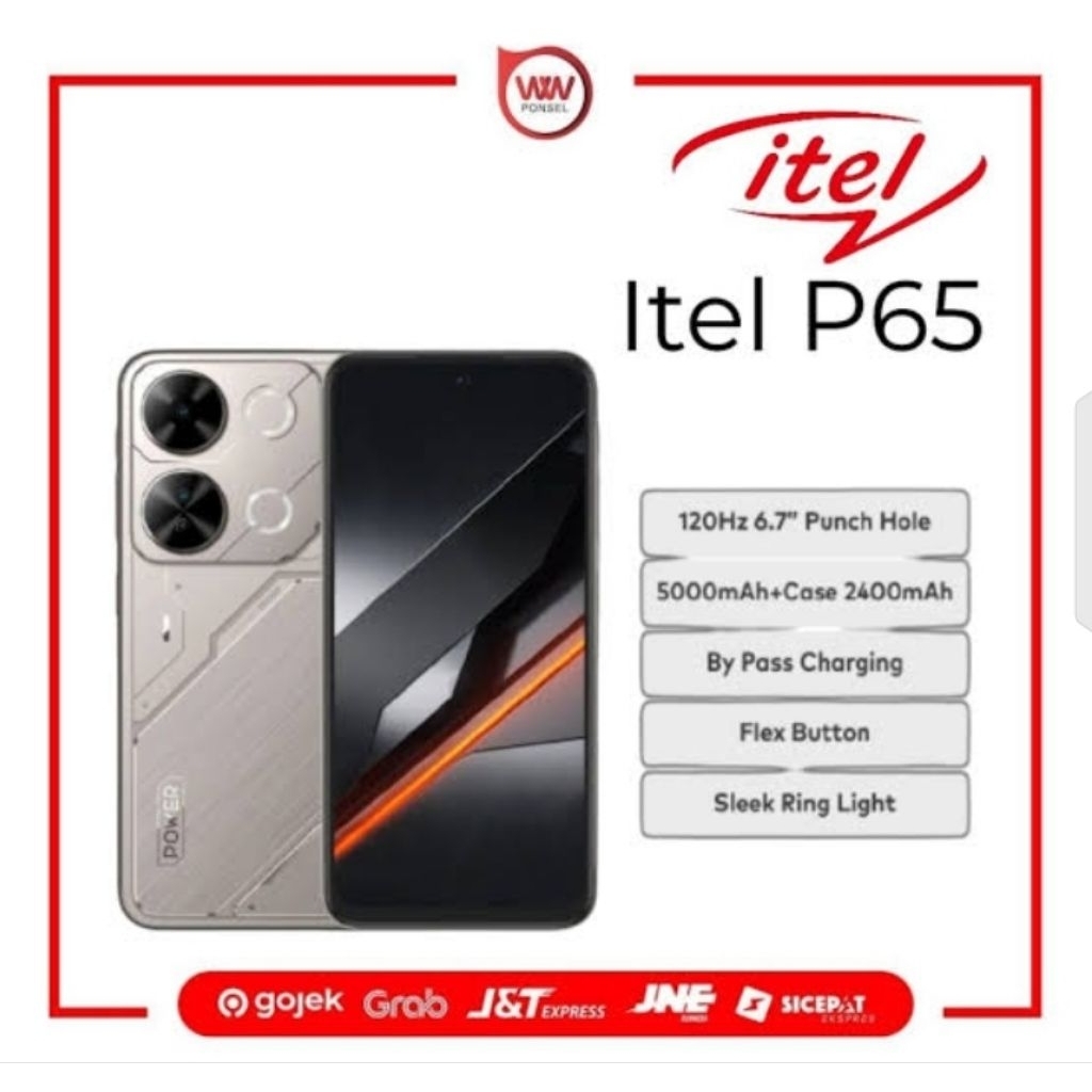 HP SECOND hp itel P65,, Pemakaian 5bulan
