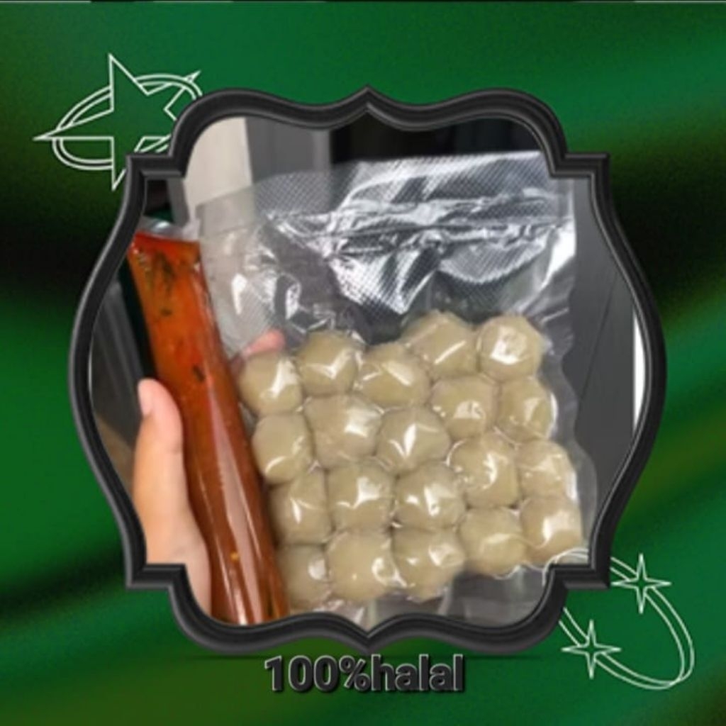 

cilok bumbu kacang isi 40+limo