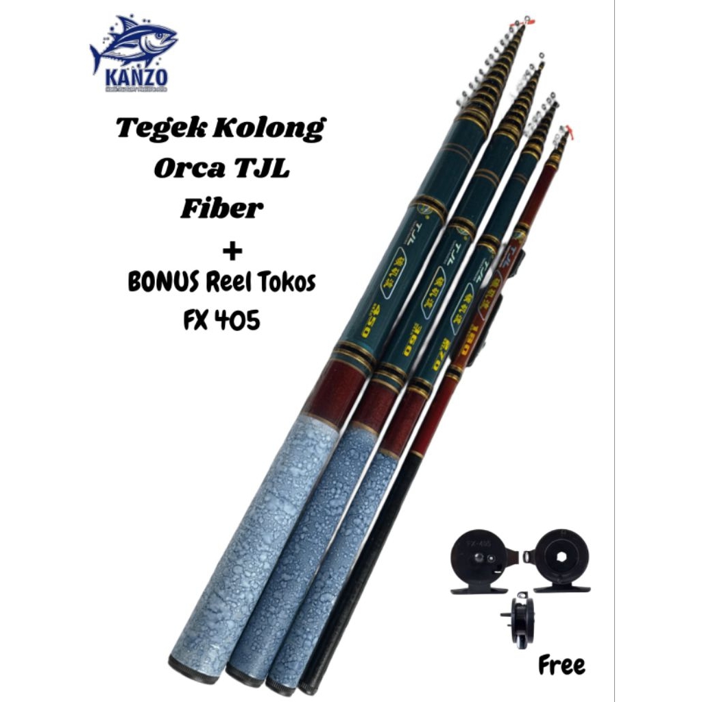 Joran Tegek Kolong Fiber TJL