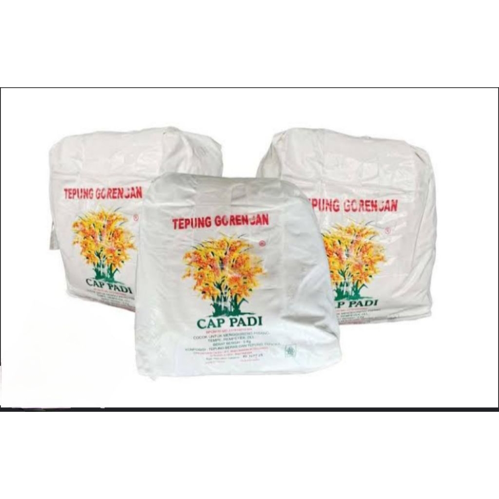

TEPUNG GORENGAN CAP PADI 200GR 1BALL ISI 25PCS