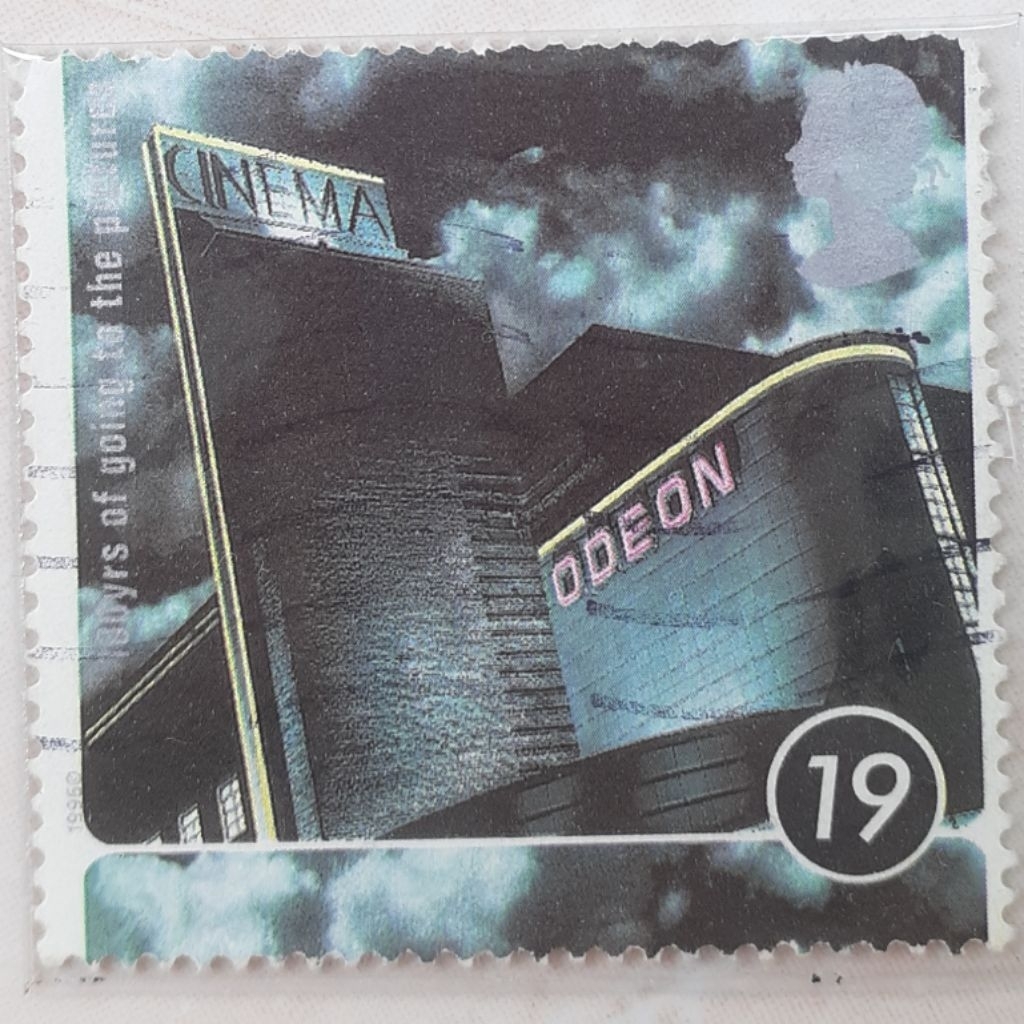 

Perangko Inggris Centenary of The Cinema (The Odeon, Harrogate) Tahun 1996