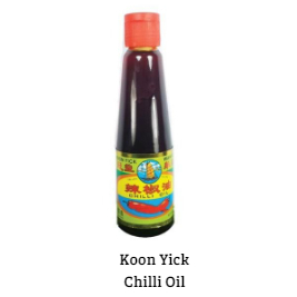 

Koon Yick Wah Kee Chili Oil Bottles @ 200 ml GOJEK/GRAB W/BUBBLE WRAP