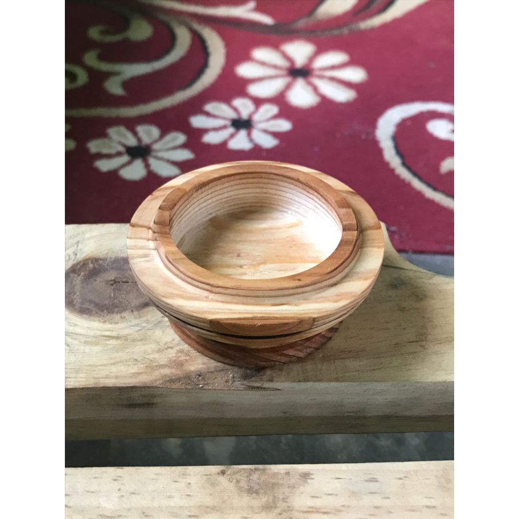 asbak kayu jati belanda