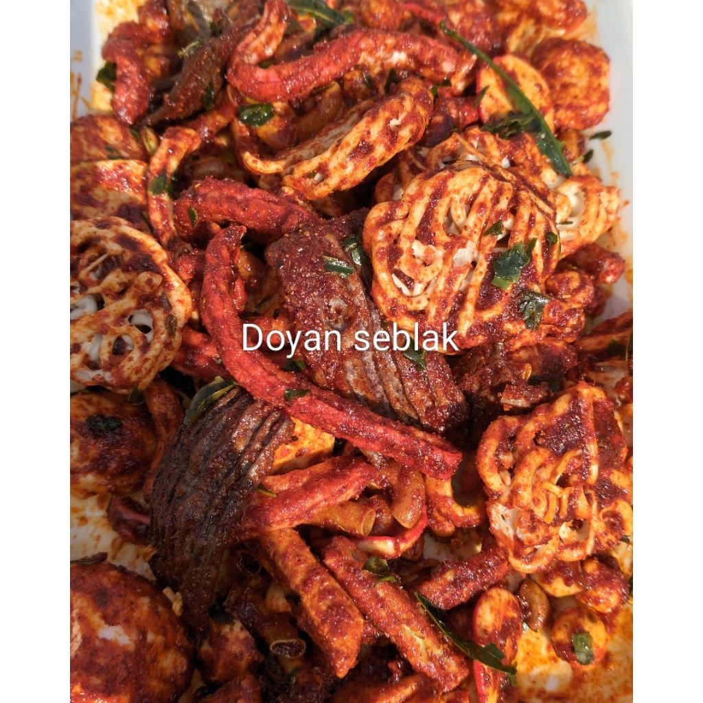 

Seblak mix campur pedas 250 gram