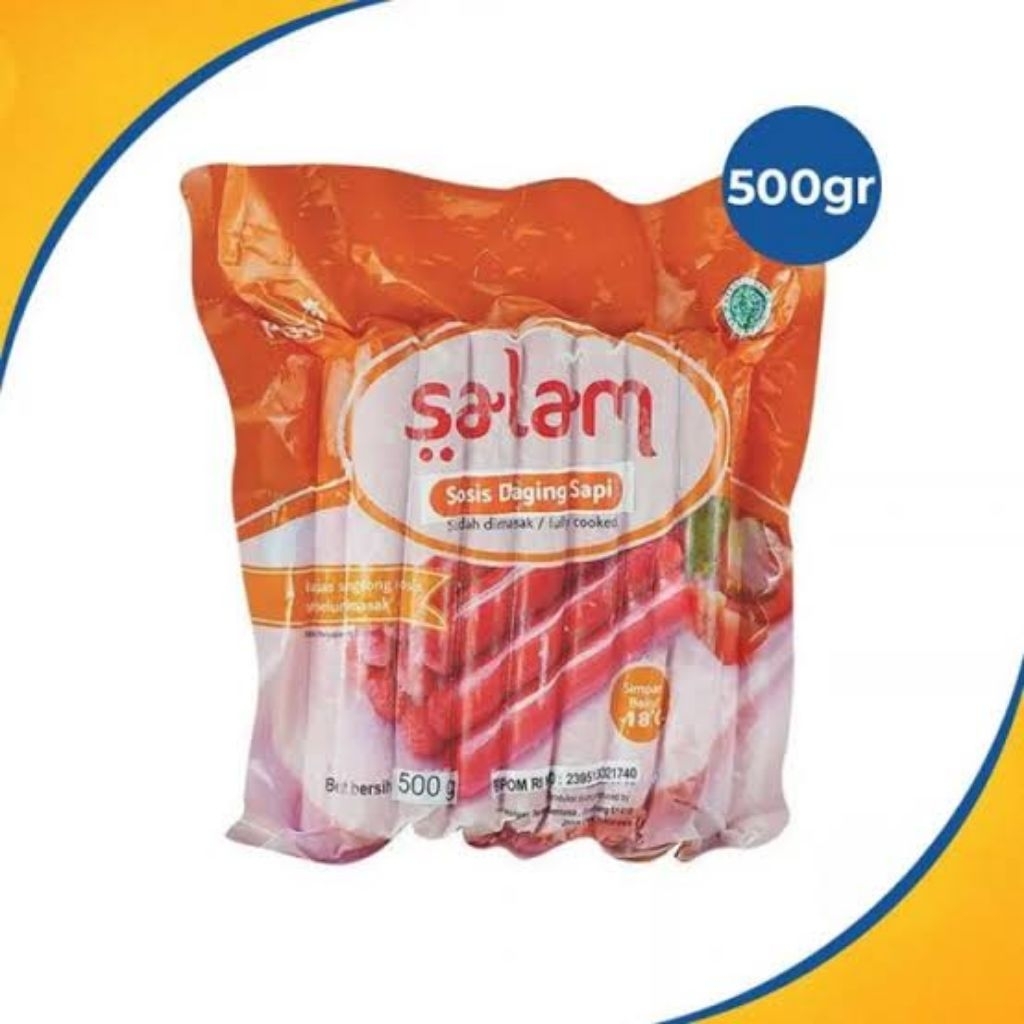 

sosis salam sapi 500 gr