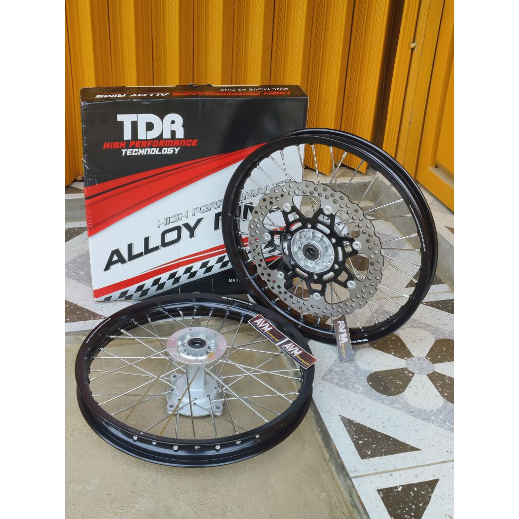 velg set klx velg TDR klx dtracker velg dt velg klx ring 17 semi cacing rim tdr