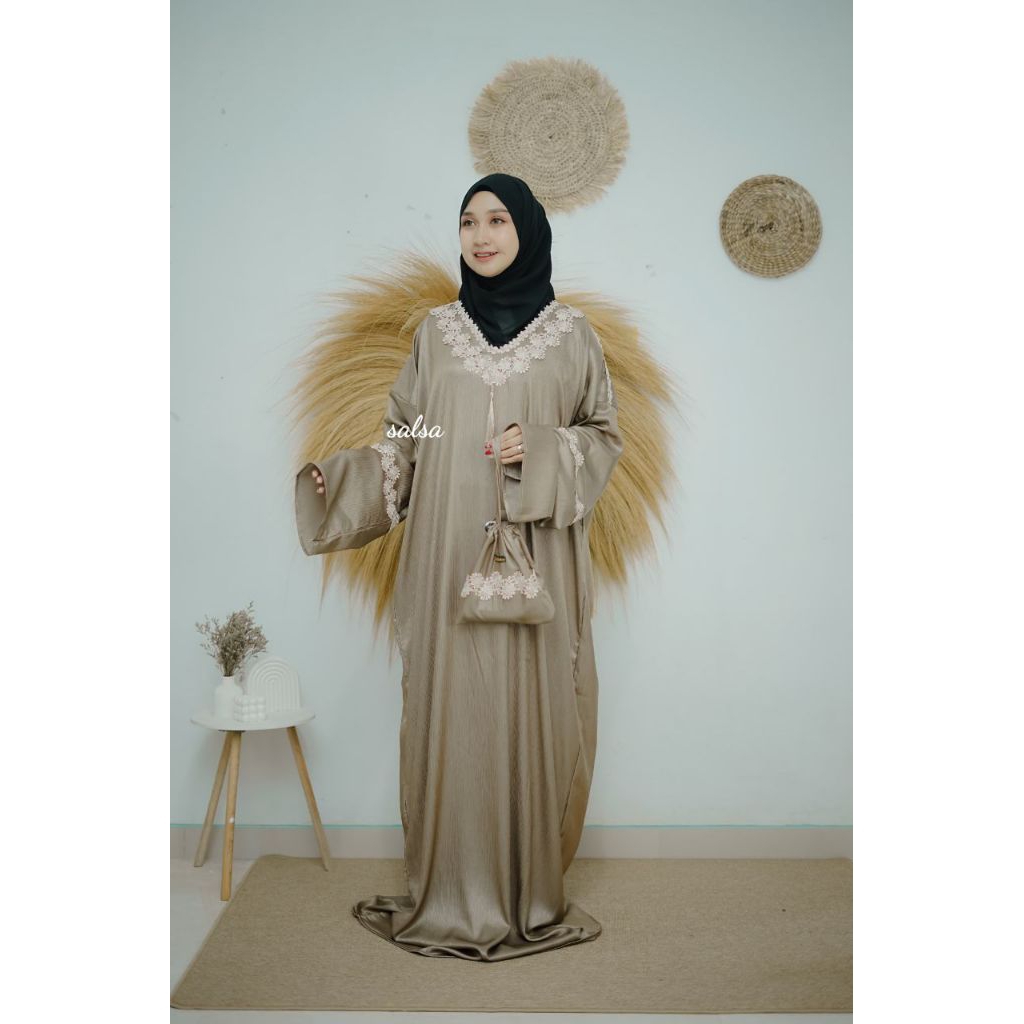 JELITA SIZE XL DEWASA mukena abaya sholat terbaru 354 by Jihan salsa