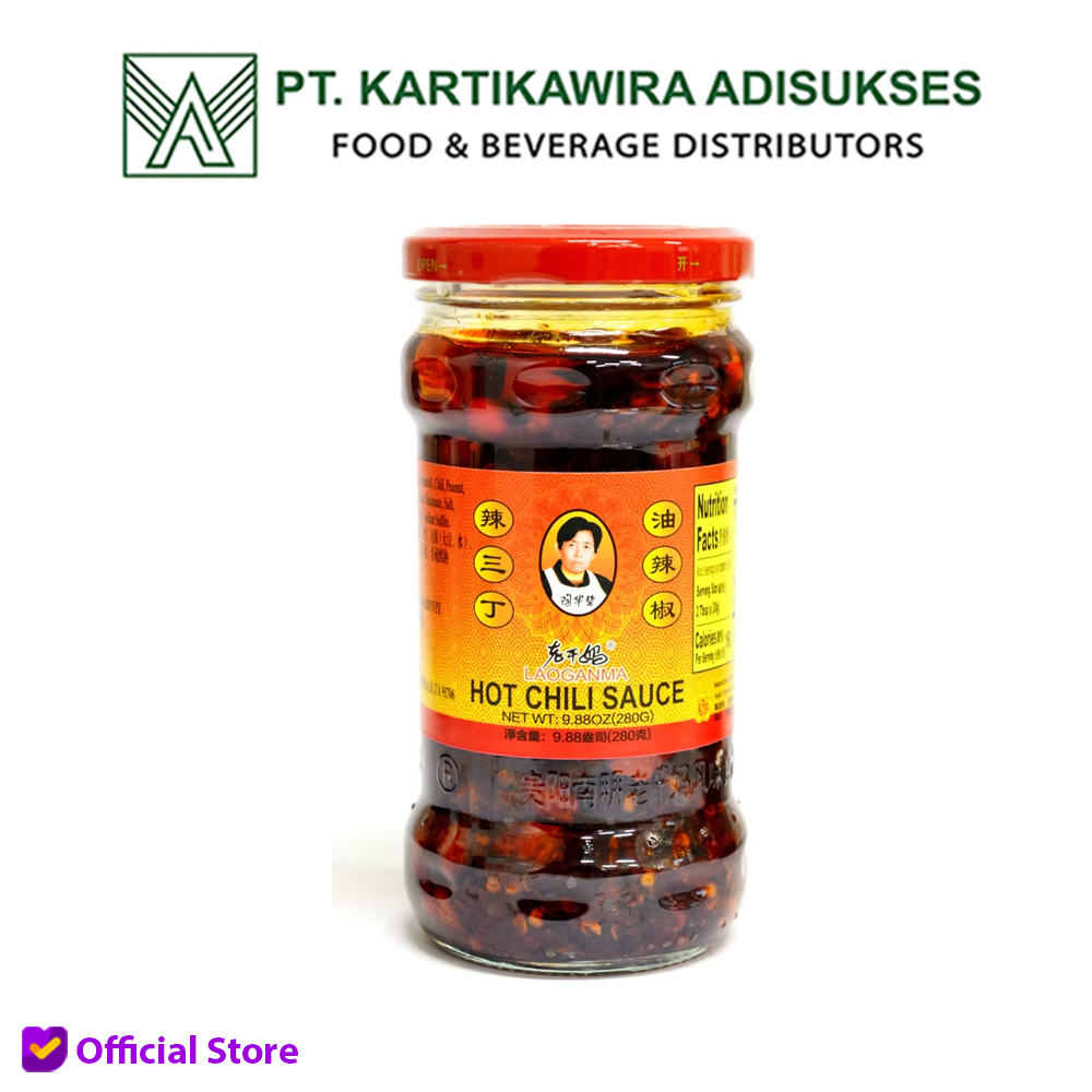 

Lao Gan Ma Hot Chili Sauce (Sambal) 280 gram