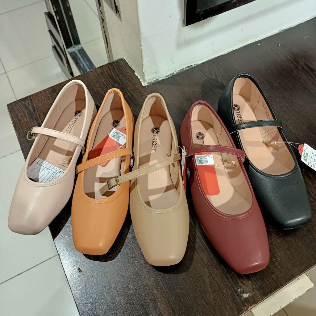Sepatu wanita flat TRISET original matahari