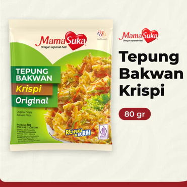 

MamaSuka - Tepung Bakwan Krispi 80 & 225 Gr Aroma Empuk