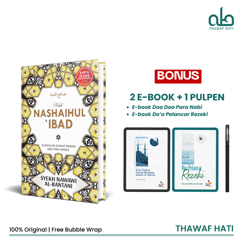 [SPESIAL BONUS] Buku Nashaihul 'Ibad SC - Fuad Saifudin Nur - Turos Pustaka