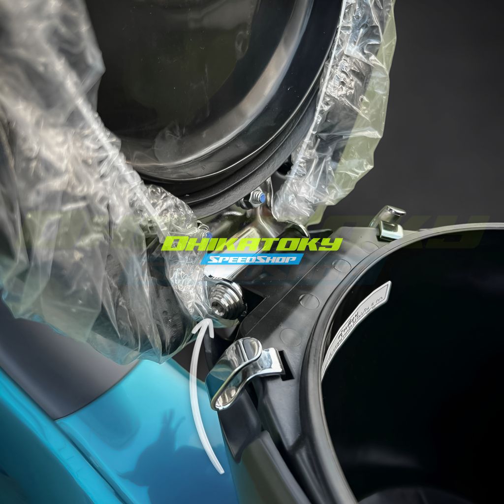 As Jok Bagasi Wave Kharisma Revo Supra X 125 Old / Batman / Helm – In | Stainless Bolt original HENG