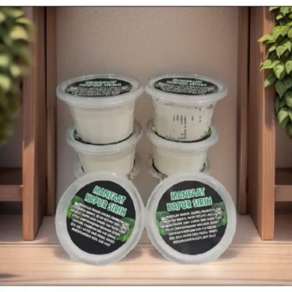 

Kapur Sirih Alami Basah/cream