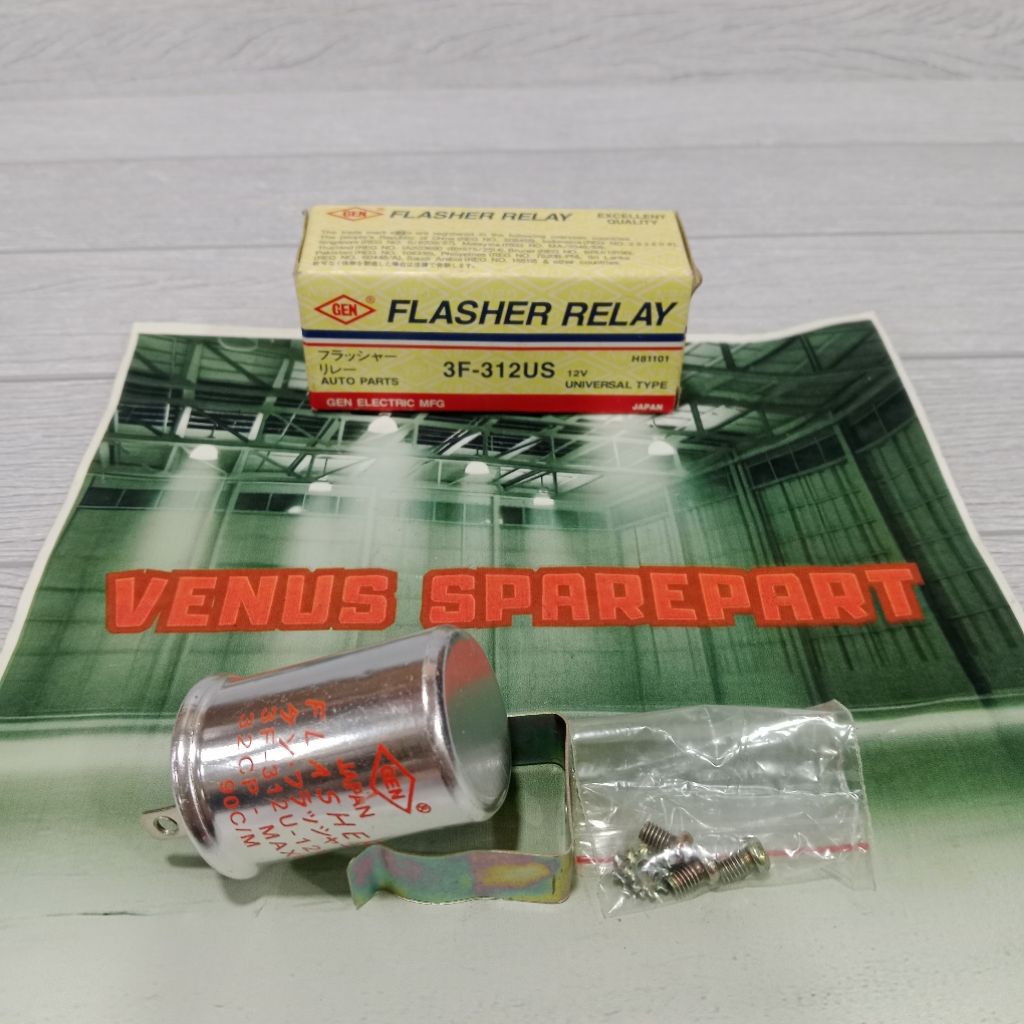 Flaser 3F-312US 12v kaki 3 GEN Jepang