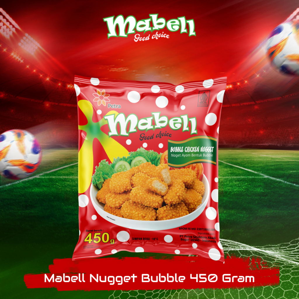 

Mabell Crispy Bubble Nugget 450g Nugget Crispy dengan Sensasi Garing Maksimal
