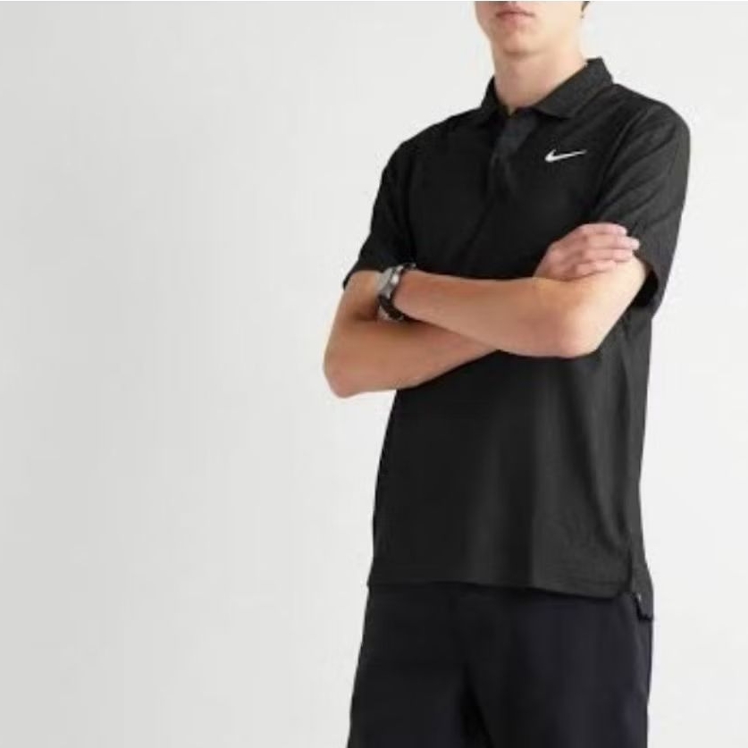 Preloved Nike Tiger Woods Black Polo Shirt  Size XL (73×61)