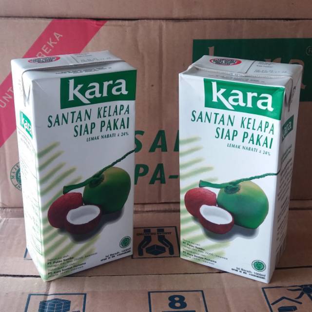 

KARA SANTAN SIAP PAKAI 1000ML 1 LITER 1 DUS 12 PCS