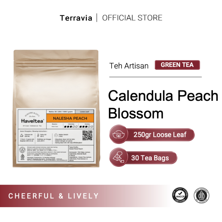 

Haveltea Nalesha Peach Teh Peach Horeca Big Pouch 250gr