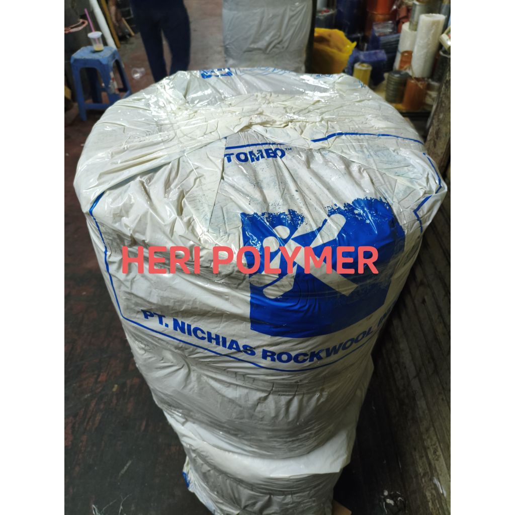 Rockwool Wire Blanket Merk TOMBO 50mm ada kawat ( Density 80KG )