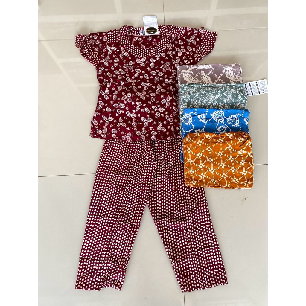 Setelan Anak Tanggung Batik Luza